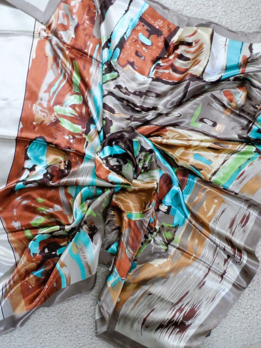 M.O.S.I silk touch scarf